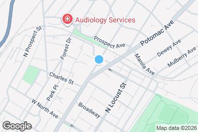 Map image of the property - 658 Oak Hill Ave