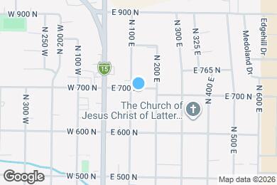 Map image of the property - 678 N 100 E