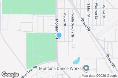 Map image of the property - 2656 S Montana St