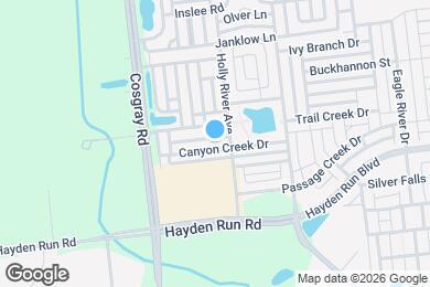Map image of the property - 5974 Canyon Creek Dr
