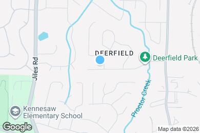 Map image of the property - 2490 Deerfield Dr