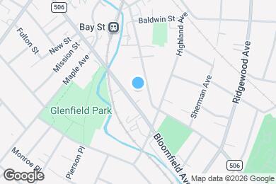 Map image of the property - 969 Bloomfield Ave