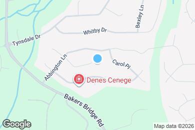 Map image of the property - 244 Dene Dr