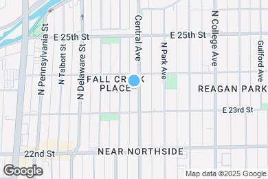 Map image of the property - 2338 Central Ave