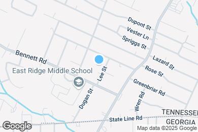 Map image of the property - 2025 Lee St
