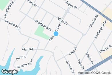 Map image of the property - Parkwood Apartments