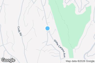 Map image of the property - 3751 Stone Canyon Ave