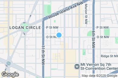 Map image of the property - 920 O St NW