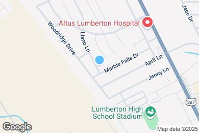Map image of the property - 6500 Llano Ln