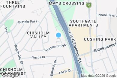 Map image of the property - 1500 S I-35 Frontage Rd