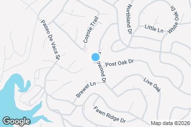 Map image of the property - 7002 Deepwood Dr