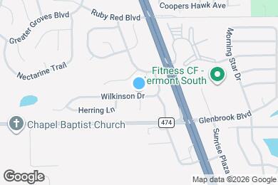 Map image of the property - 16213 Wilkinson Dr