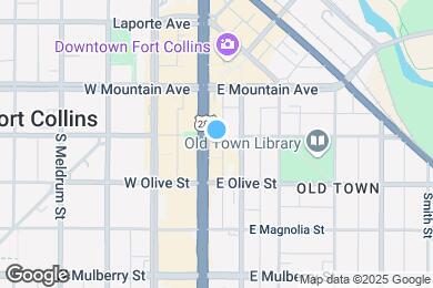 Map image of the property - 200 S College Ave