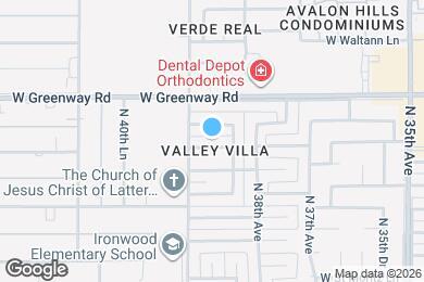 Map image of the property - 3844 W Acapulco Ln