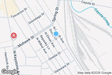 Map image of the property - 102 Seneca St