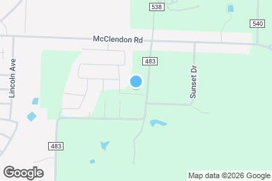 Map image of the property - 345 Forage Dr