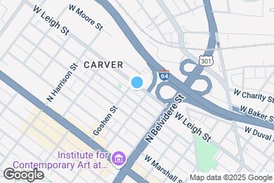 Map image of the property - 813 W Leigh St