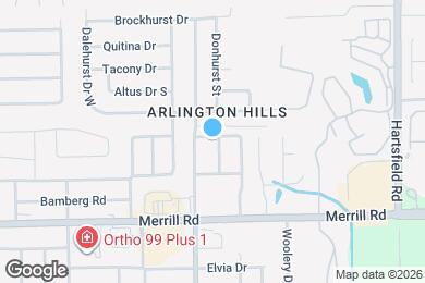 Map image of the property - 7720 Lauderdale Dr N