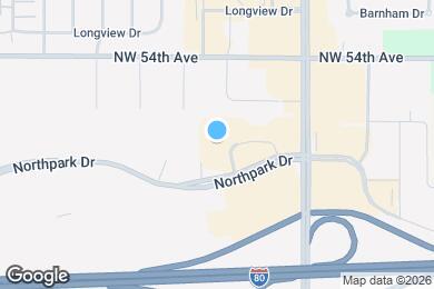 Map image of the property - NorthPark Apartments