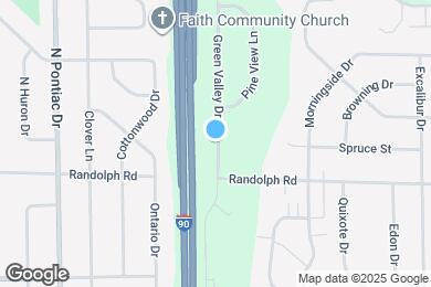 Map image of the property - 2029 Green Valley Dr