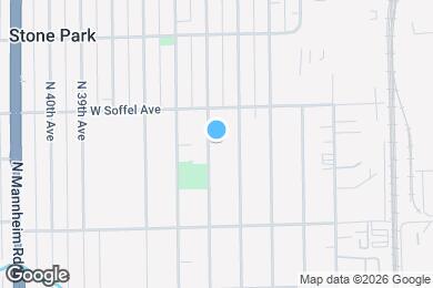 Map image of the property - 1617 N 35th Ave