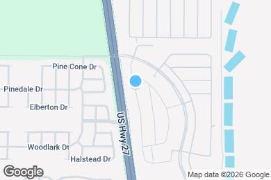 Map image of the property - 3127 Bella Vista Dr