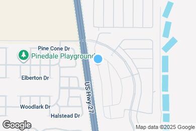 Map image of the property - 3151 Bella Vista Dr
