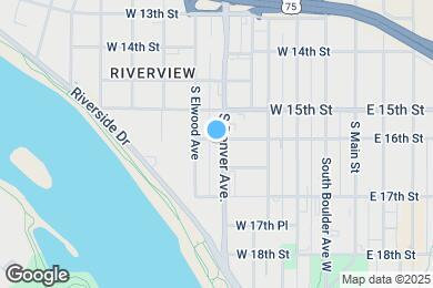 Map image of the property - 1604 S Denver Ave.