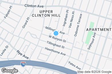 Map image of the property - 293 W Runyon St