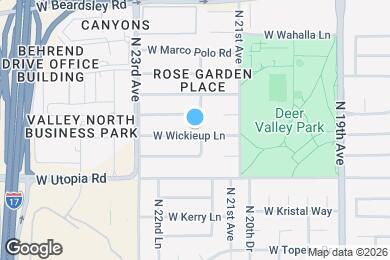 Map image of the property - 2144 W Wickieup Ln
