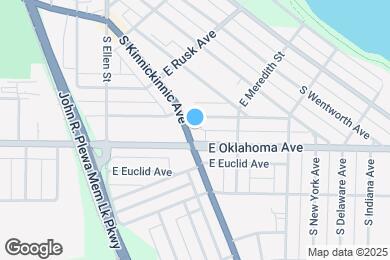 Map image of the property - 3078 S Kinnickinnic Ave