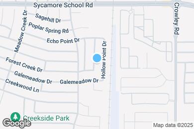 Map image of the property - 7653 Rainbow Creek Dr