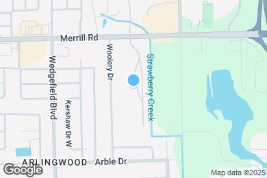 Map image of the property - 7920 Merrill Rd