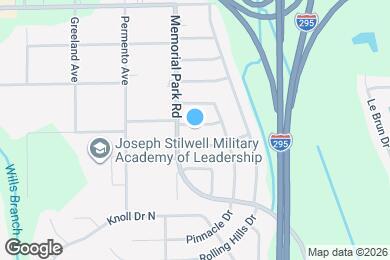 Map image of the property - 7642 Contour Dr