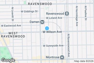 Map image of the property - 1946 W Wilson Ave