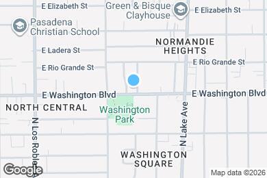 Map image of the property - 731 E Washington Blvd