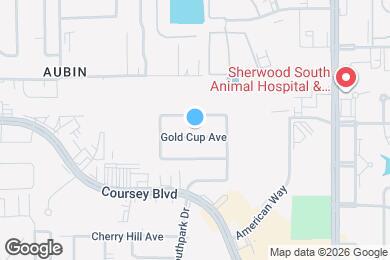Map image of the property - 11117 Gold Cup Ave