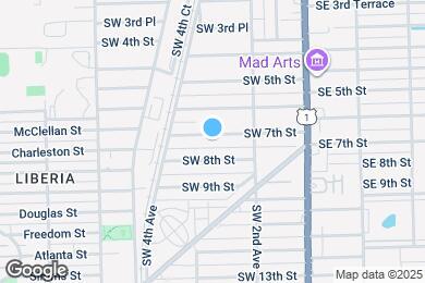 Map image of the property - 241 SW 7th St
