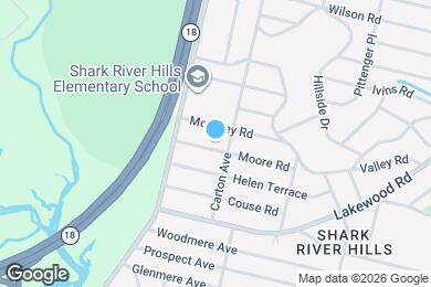 Map image of the property - 505 Moore Rd
