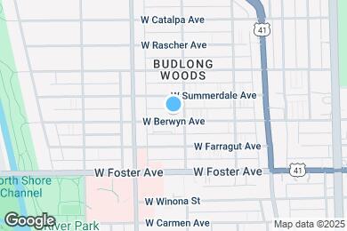 Map image of the property - 2710 W Berwyn Ave