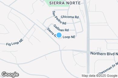 Map image of the property - 1804 Sierra Norte Loop NE