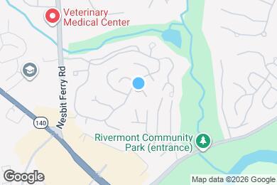 Map image of the property - 125 S Falcon Bluff