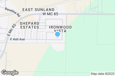 Map image of the property - 1632 E Ash Ave