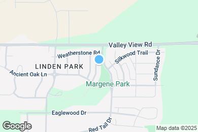 Map image of the property - 634 Lone Oak Ln