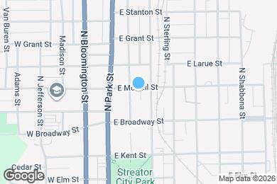Map image of the property - 305 E Morrell St