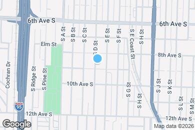 Map image of the property - 826 S D St