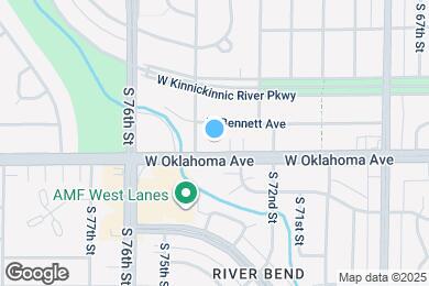 Map image of the property - 7314 W Oklahoma Ave