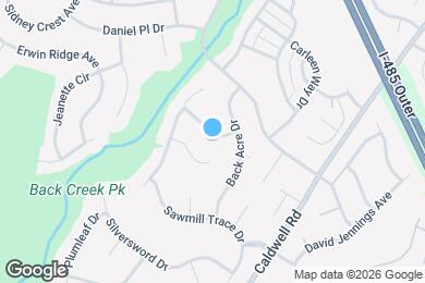 Map image of the property - 4102 Barclay Forest Dr