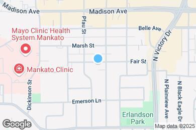 Map image of the property - 1325 Fair Street