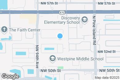 Map image of the property - 9236 NW 54th St